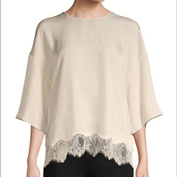 Brand New Vince Cream Blouse - Picture 1 of 11